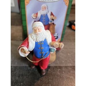 Hallmark 2001 Santa Claus ornament Xmas‎ decor